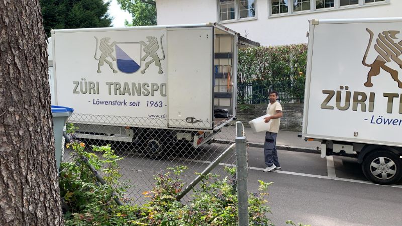 Qualitätiver Schweizer Umzug Transportunternehmen Aeschi bei Spiez